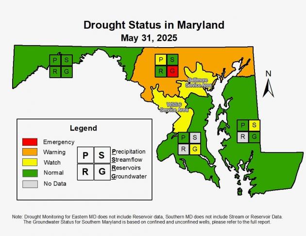 Western Maryland no longer under state drought watch
