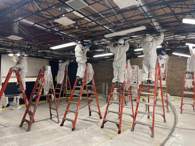 Williamsport High on track with asbestos cleanup to reopen in new year