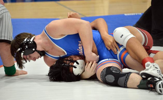 Boonsboro takes down Saint James in Washington County wrestling clash