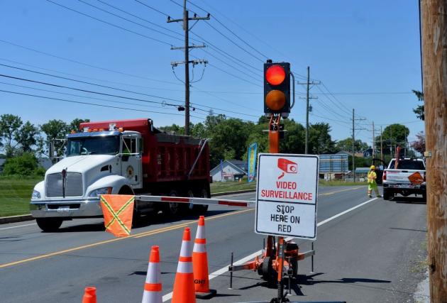 U.S. 11 road work is related to new Victaulic distribution center