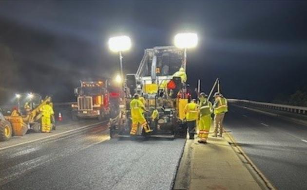 Overnight paving project to affect major Halfway roads