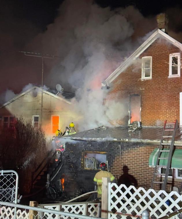 Woman flown to burn center, firefighter suffers minor injuries in 2-alarm Waynesboro fire