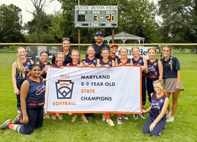 Little League softball: Unstoppable South County claims Maryland 8-10 state title