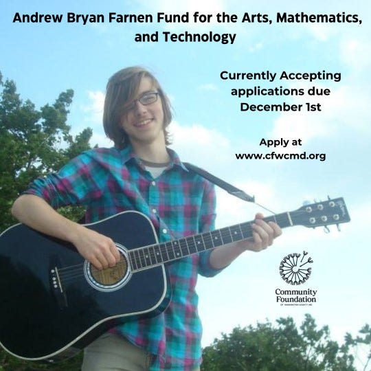 Want to fund your passion for arts or tech? Apply by Dec. 1