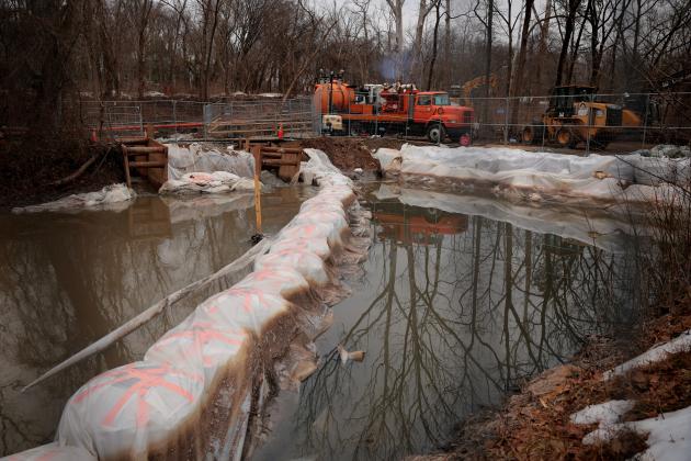 We visited the 'Pooptomac' sewer spill. Here's what we found.