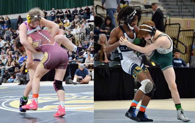 Ardinger, Romberger settle for silver at MPSSAA state wrestling