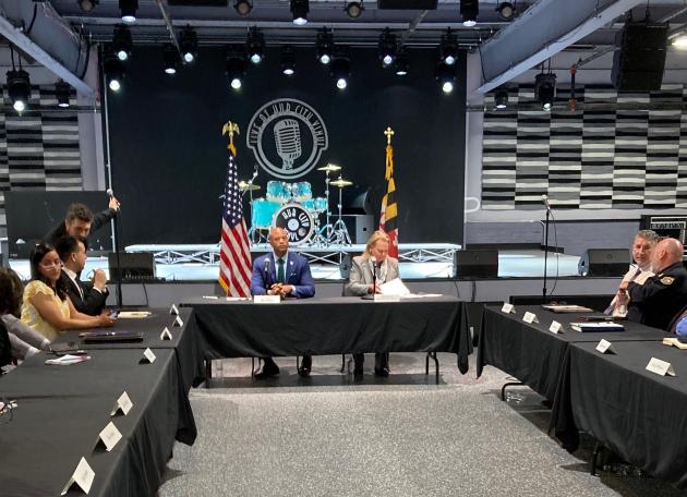 Moore, McClain Delaney host roundtable about planned ICE facility