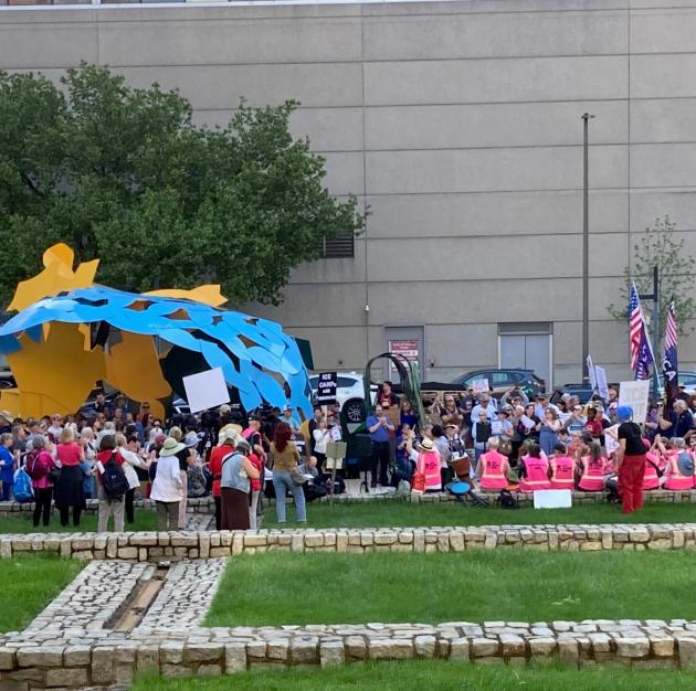 Baltimore rally against planned ICE facility in Washington County