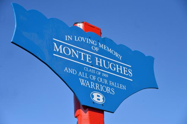 Symbol of Boonsboro Warrior pride restored, reinstalled at high school