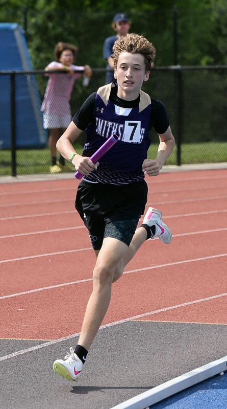 Which Washington Co. athletes starred in CMC Small School track meet?