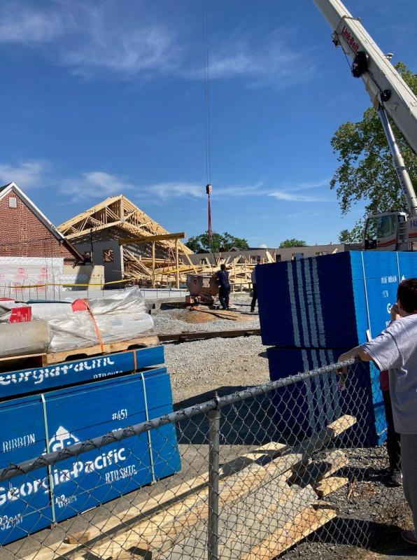 Partial collapse of Hagerstown church addition