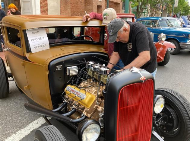 Thunder in the Square car show draws crowd to downtown Hagerstown