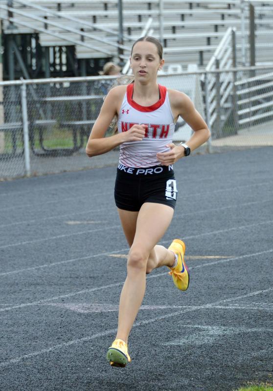 North freshman Caroline Philp makes history as state track champion