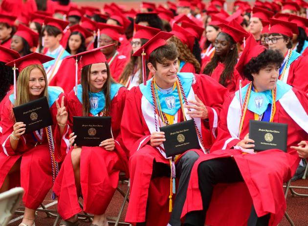 Scenes from North Hagerstown High's 2026 graduation