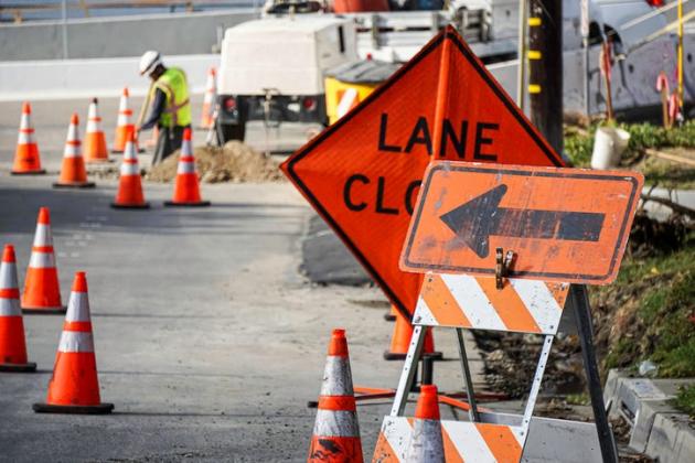 Northern Avenue sidewalk work to close westbound lane this summer