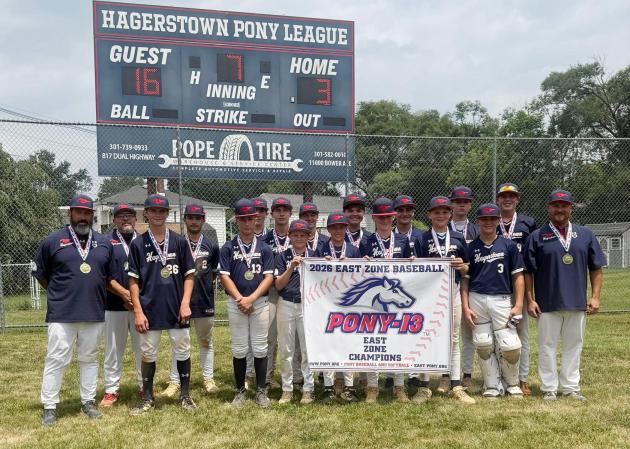 Hagerstown PONY-13 All-Stars win East Zone title, are World Series bound
