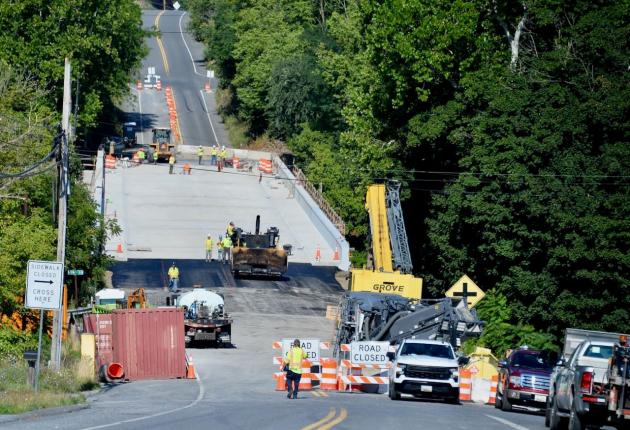 Conococheague Creek bridge near Hagerstown almost ready to reopen