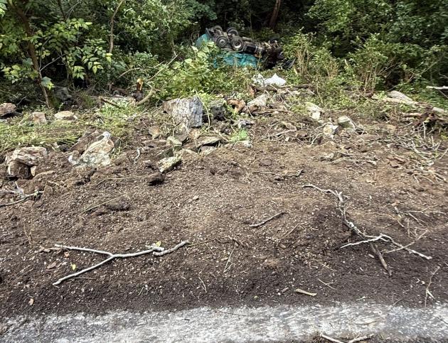 Garbage truck crash forces closure of Limekiln Road portion