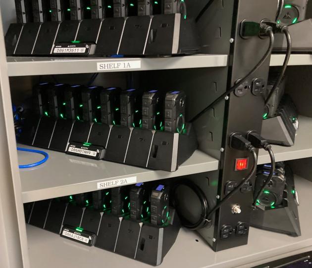 Maryland correctional officers wearing body cameras