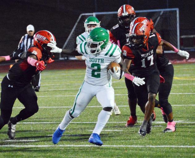 What's the favorite regional football rivalry in Hagerstown area?