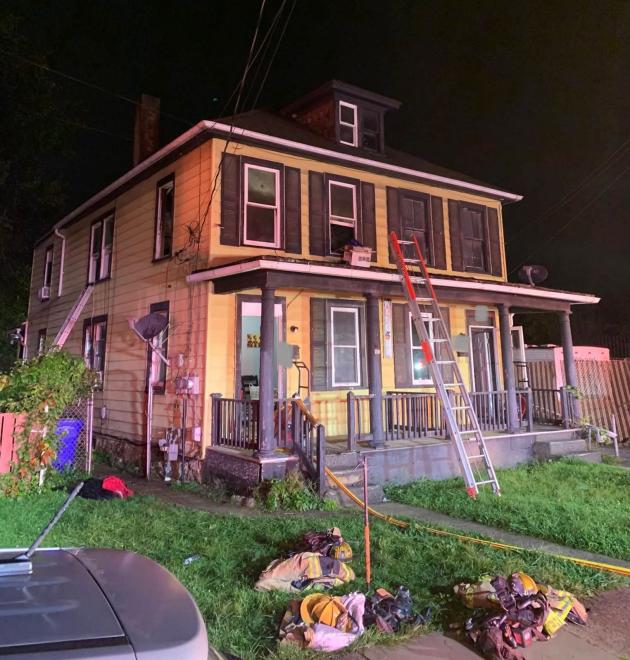 Hagerstown firefighters rescue occupant from second-floor fire