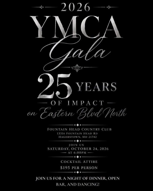 YMCA gala to celebrate 25 years on Eastern Boulevard